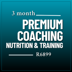 Premium Training and Nutrition one-on-one - 3 Months