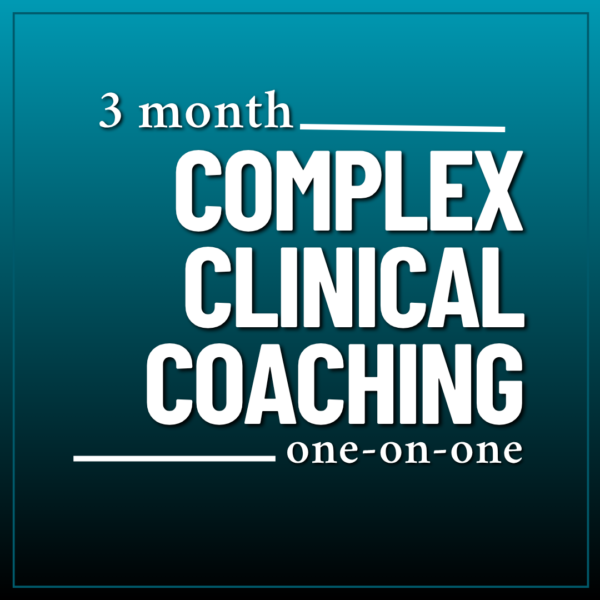 Complex Clinical Coaching with Craig Brown
